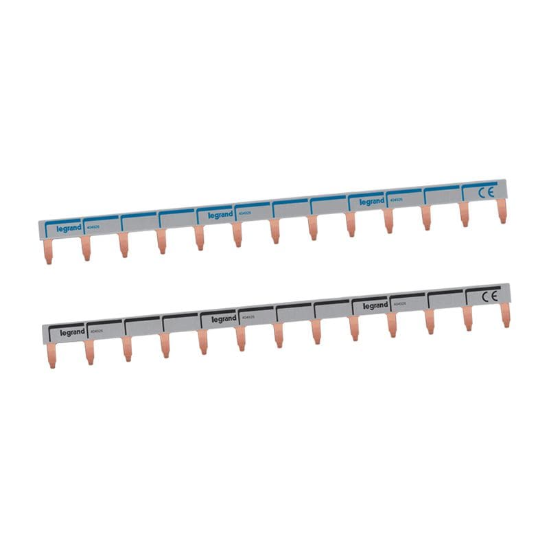 LEGRAND Verbindingsrail met tanden 1p 13 modules - 16mm² 404926