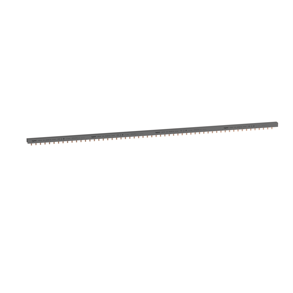 LEGRAND Rail met tanden 4P - 14 app. 56 modules - 16 mm² 404955