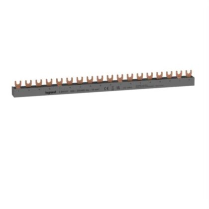LEGRAND Rail met vorken 4P - 8 app. 18 modules - 16 mm² 404961
