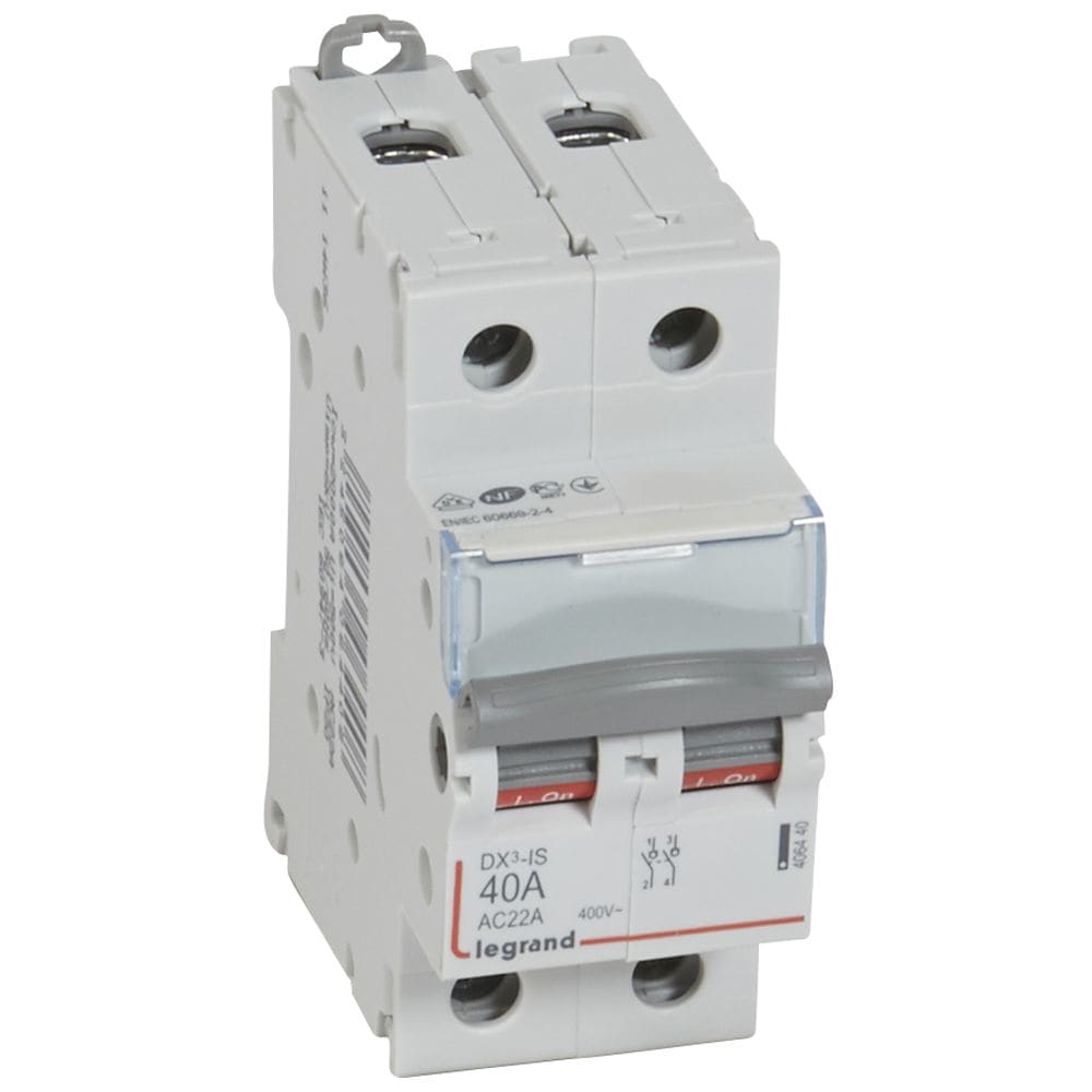 LEGRAND Lastschakelaar DX³ 2P 40A 2 modules 406440
