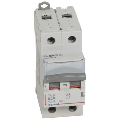 LEGRAND Lastschakelaar DX³ 2P 63A 2 modules 406441