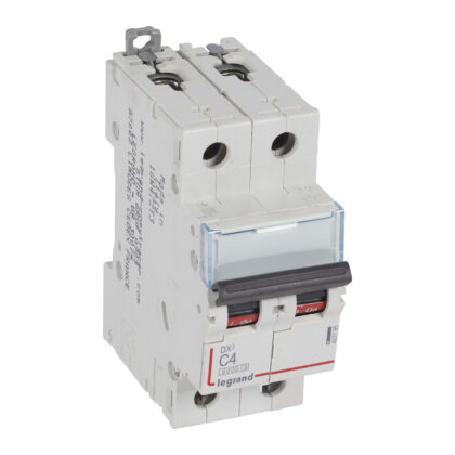 LEGRAND Automaat DX³ 6000A/10kA 2P C04 400V 2 modules 407795