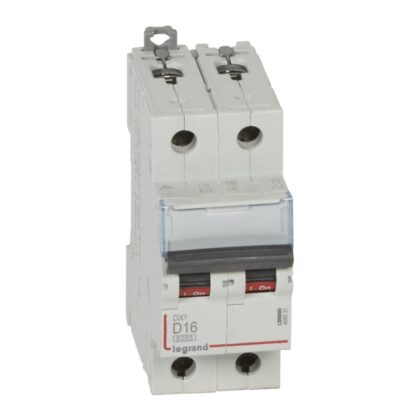 LEGRAND Automaat DX³ 6000A/10kA 2P D16 400V 2 modules 408031
