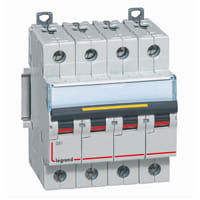 LEGRAND Automaat DX³ 10000A/16kA 4P C16 400V - 4 modules 409336