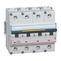 LEGRAND Automaten DX³ 4P C 125A 400V - 10000A/16kA - 6 mod 409364