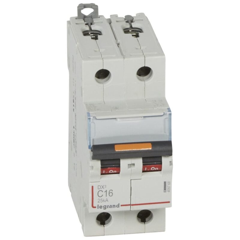 LEGRAND Automaten DX³ 2P C 16A 230/400V - 25KA - 2 mod 409768