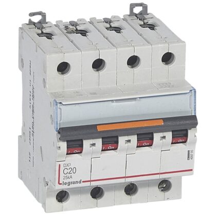 LEGRAND Automaat 4P 20A 400V 25kA C 409795