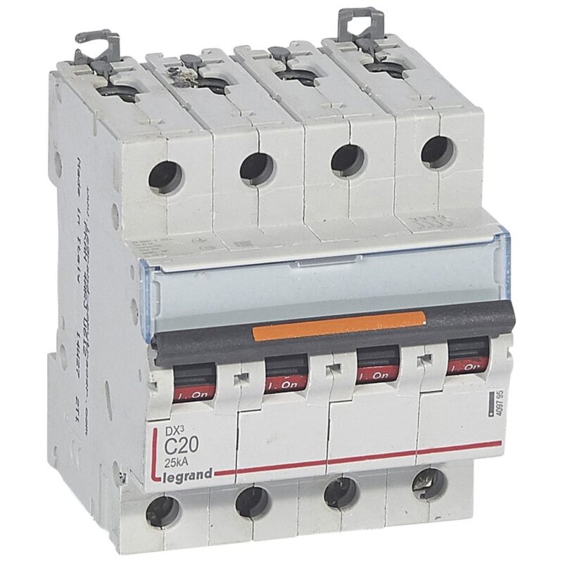 LEGRAND Automaat 4P 20A 400V 25kA C 409795