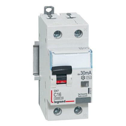 LEGRAND Differentieelautomaat FN 30mA C16 AC 6000A/10kA - 1 module 411013
