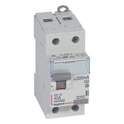 LEGRAND Differentieelschakelaar DX³ 2P 300mA 40A Type A - 2 modules 411570