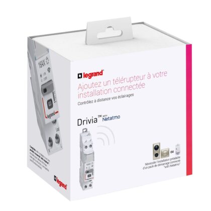 LEGRAND Geconnecteerde teleruptor 1NO 230V 16A geluidsarm - 1 module 412170