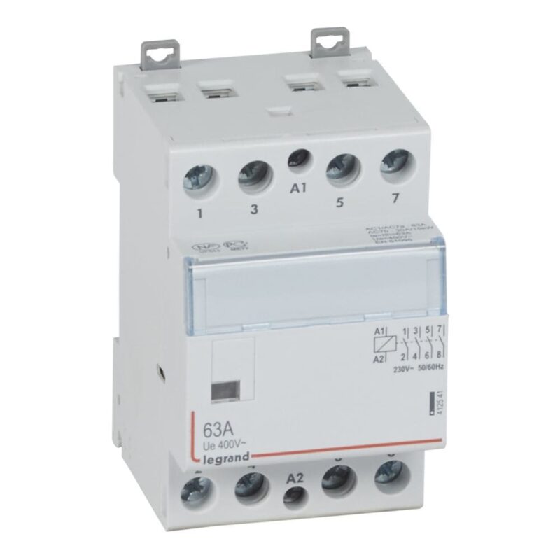 LEGRAND Vermogenscontactor 63A - 4P - 230V - AUTO - 4NO 412541