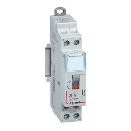LEGRAND Vermogenscontactor 25A - 2P - 230V - MAN - 2NO 412544