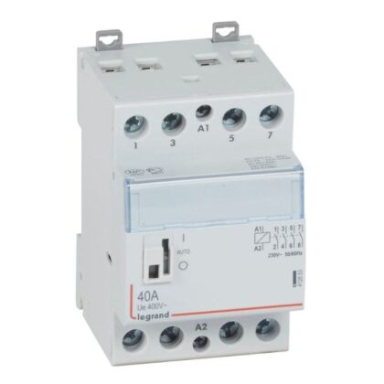 LEGRAND Vermogenscontactor 40A - 4P - 230V - MAN - 4NO 412553