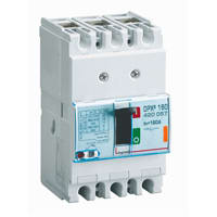 LEGRAND DPX³ 160 - Magneto-thermische automaat - 25kA - 400V - 4P - 160A 420057