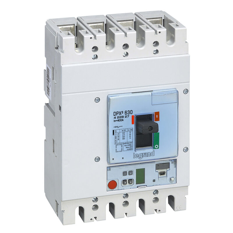 LEGRAND Aut. DPX³ 630 4P 400A 36kA elektronische versie S10 422827