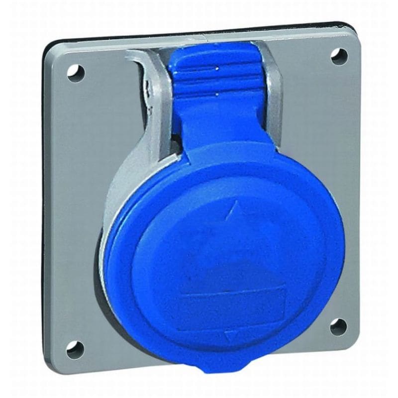 LEGRAND Inb. sokkel 230V - 32A - 3P+T IP 44 - P17 Tempra Pro 555285