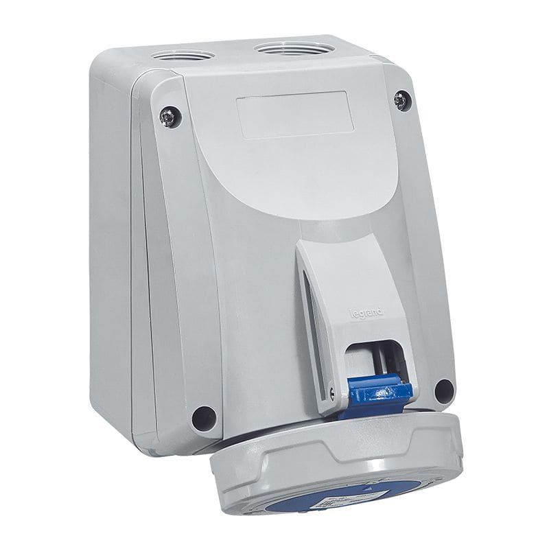 LEGRAND Opb. sokkel 230V - 32A - 3P+T IP 67 - P17 Tempra Pro 555455