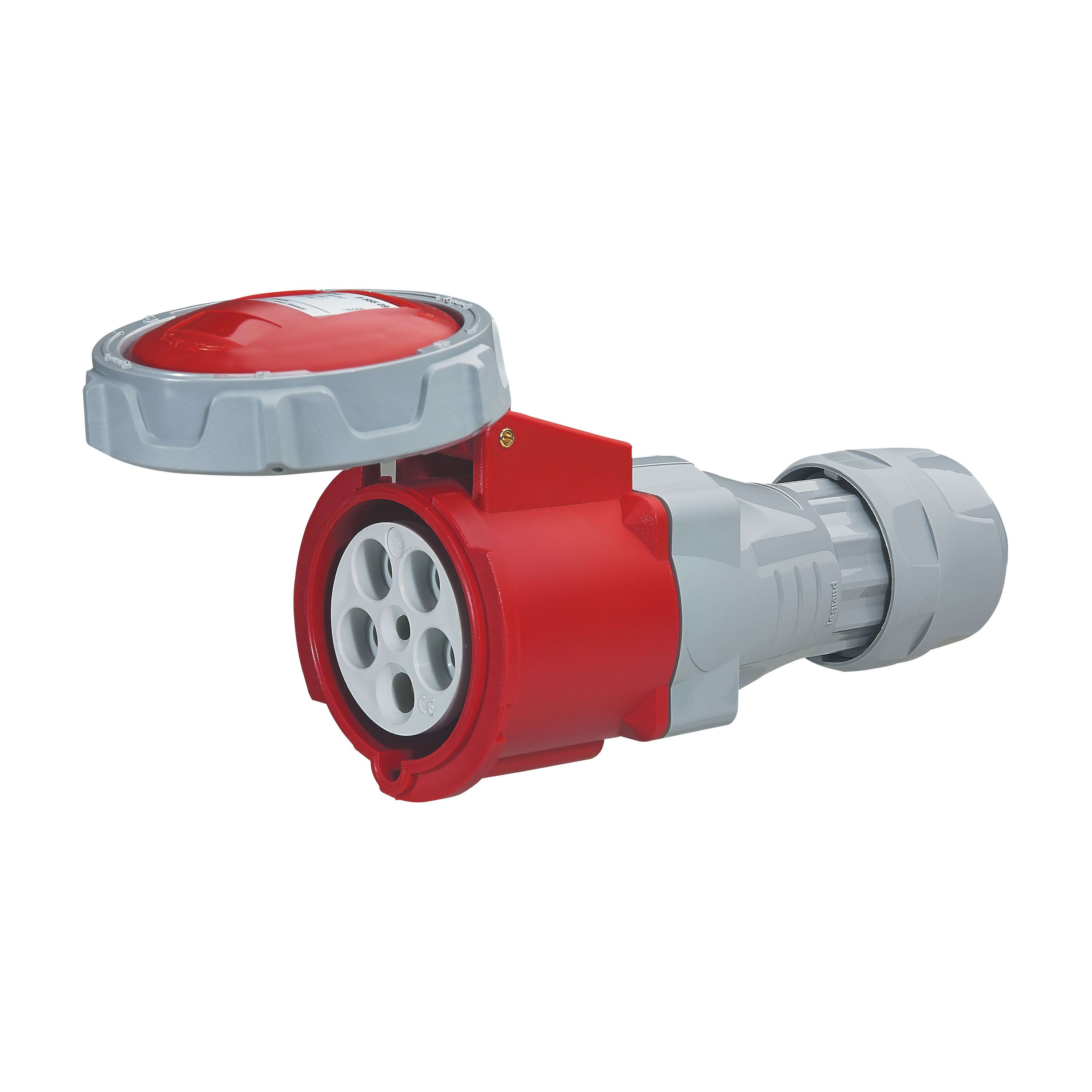 LEGRAND CEE Koppelstekker 380-415V 63A 3P+N+A IP66/67 P17 Tempra 555509
