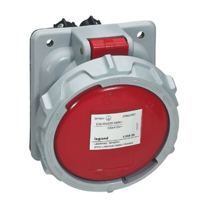 LEGRAND CEE Inbouw contactdoos 380-415V 63A 3P+N+A IP66/67 P17 Tempra 555589