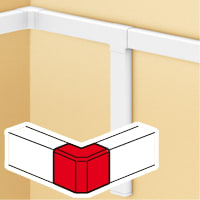 LEGRAND Buitenhoek 40x25mm DLP lijsten halogeenvrij 637112