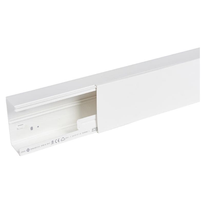 LEGRAND DLP distri kabelgoot 120x60 mm lengte 2m - wit - met deksel 637370