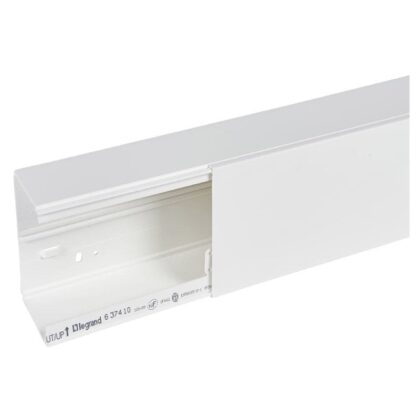 LEGRAND DLP distri kabelgoot 120x80 mm lengte 2m - wit - met deksel 637410