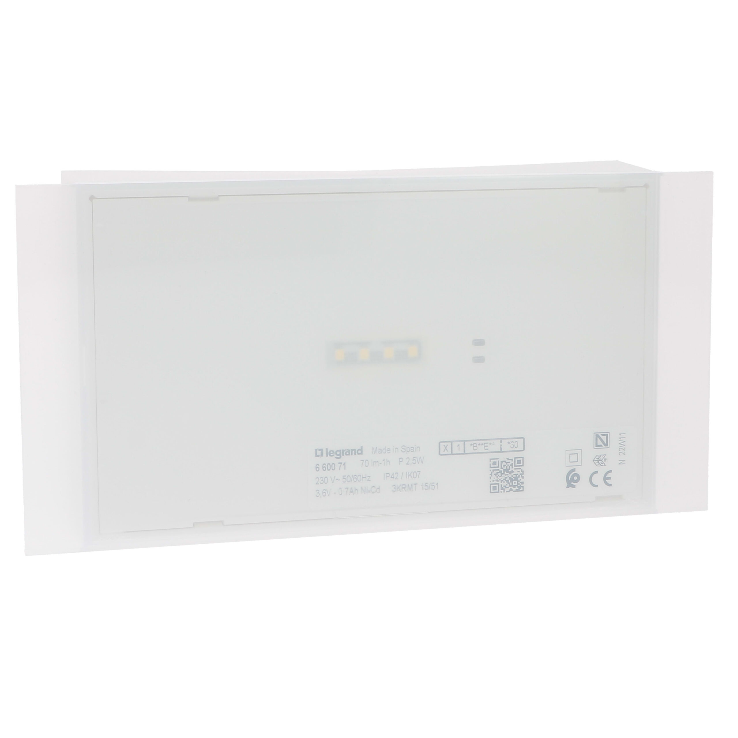 LEGRAND X-Light 180 - NP-1h-200lm IP42 - standaard 660054