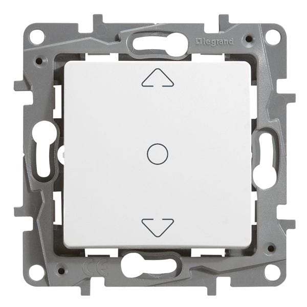 LEGRAND Niloé rolluikbediening wit met spanklauwen 664511