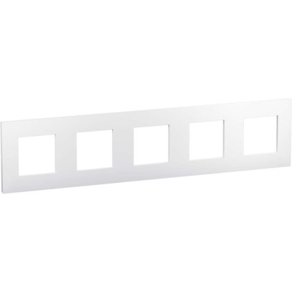 LEGRAND Valena Next afdekplaat 5 mech 71mm glanzend wit 741105L