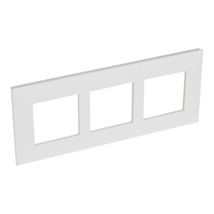 LEGRAND Valena Next afdekplaat 3 mechanismen vert centerafstand 57mm wit 741109