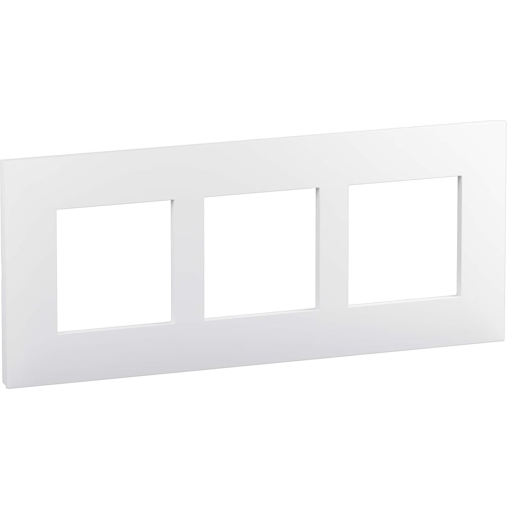 LEGRAND Valena Next afdekplaat 3 mech 57mm glanzend wit 741109L