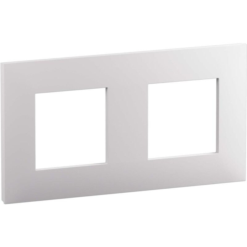 LEGRAND Valena Next afdekplaat 2 mech 71mm mat wit 741112L