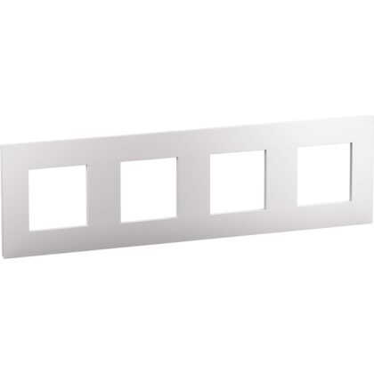 LEGRAND Valena Next afdekplaat 4 mech 71mm mat wit 741114L
