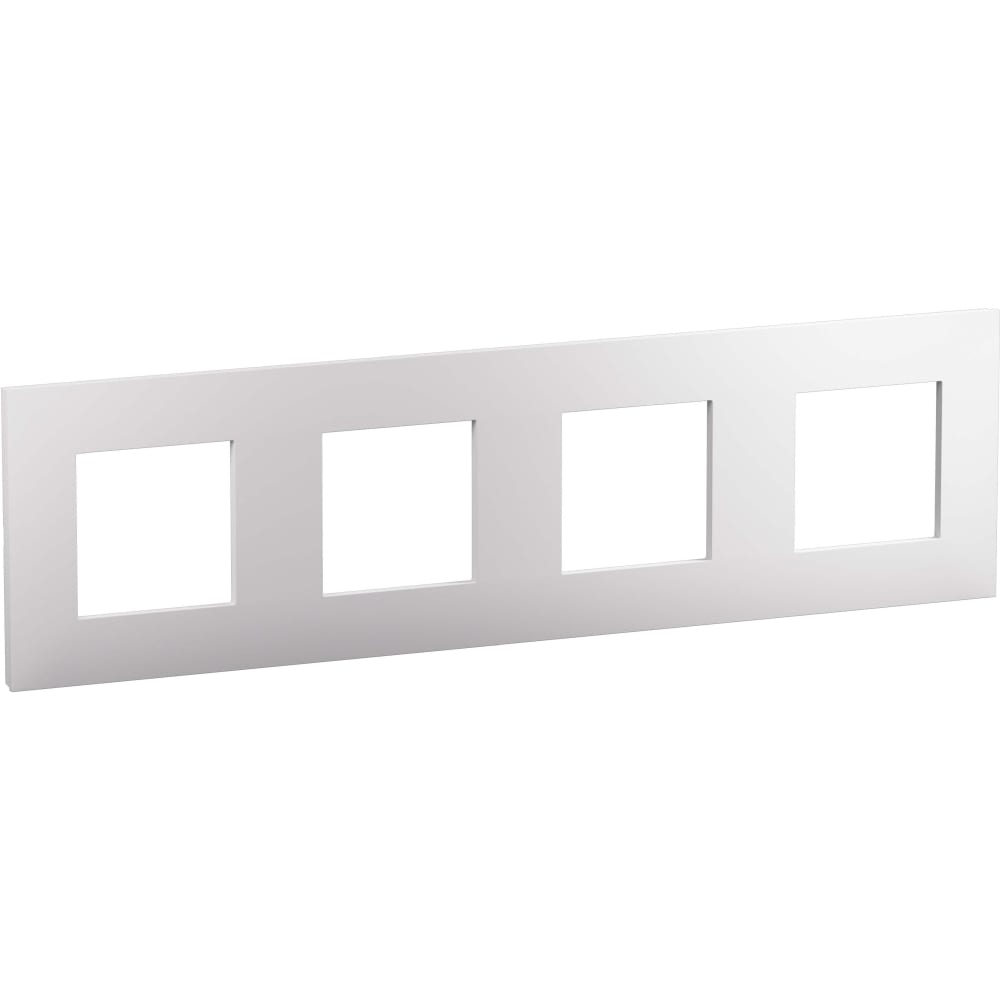 LEGRAND Valena Next afdekplaat 4 mech 71mm mat wit 741114L