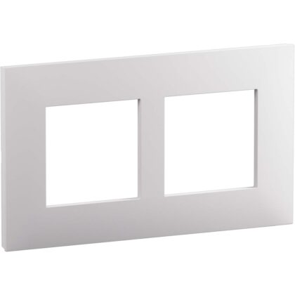 LEGRAND Valena Next afdekplaat 2 mech 57mm mat wit 741118L