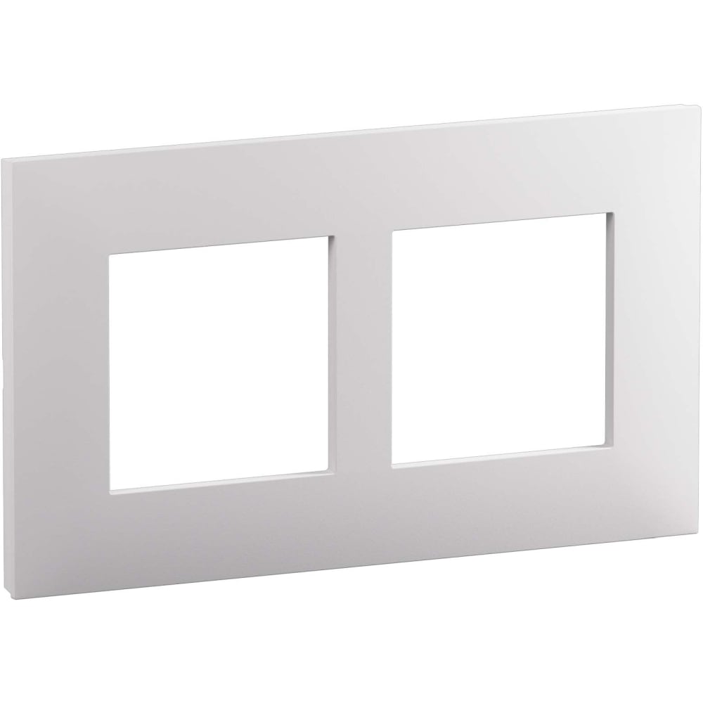 LEGRAND Valena Next afdekplaat 2 mech 57mm mat wit 741118L