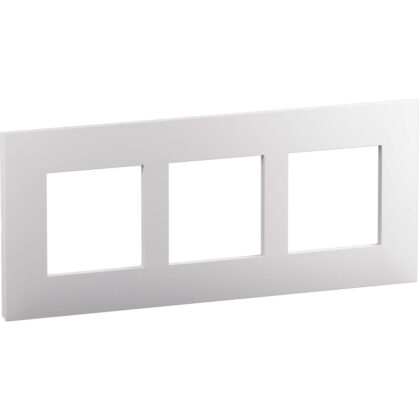 LEGRAND Valena Next afdekplaat 3 mech 57mm mat wit 741119L