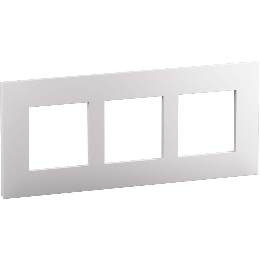 LEGRAND Valena Next afdekplaat 3 mech 57mm mat wit 741119L