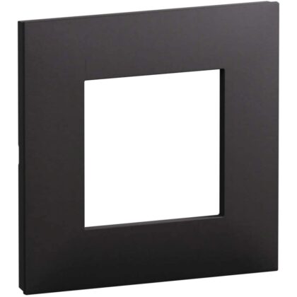 LEGRAND Valena Next afdekplaat 1 mech mat zwart 741151L