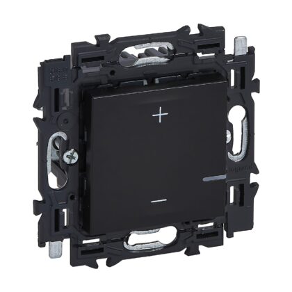 LEGRAND Val dimmer 2 draads 125W Led volledig app. zwart met spankl 741763A