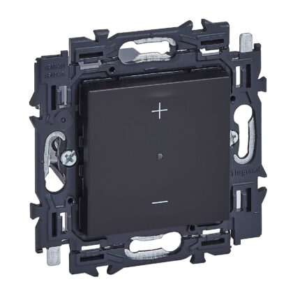 LEGRAND Val dimmer 3 draads 150W Led volledig app. zwart met spankl 741790A