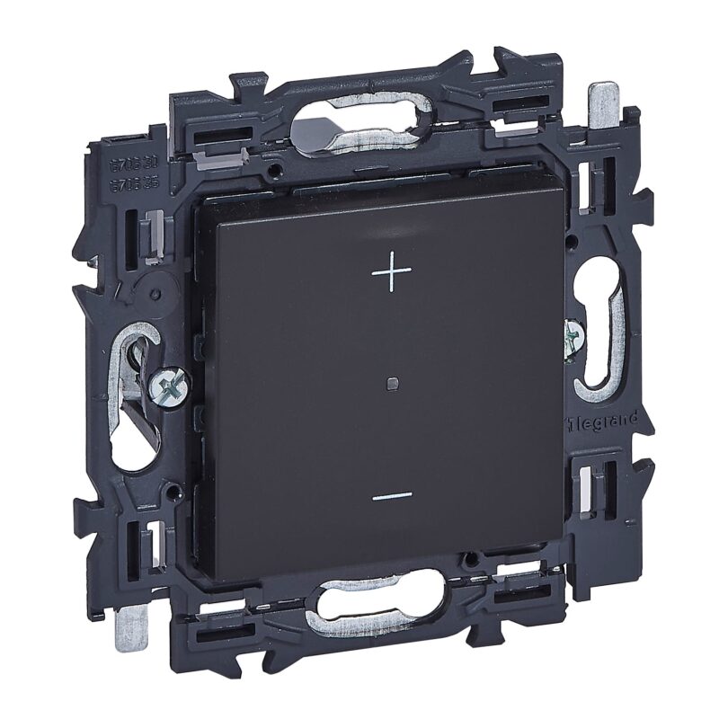 LEGRAND Val dimmer 3 draads 150W Led volledig app. zwart met spankl 741790A