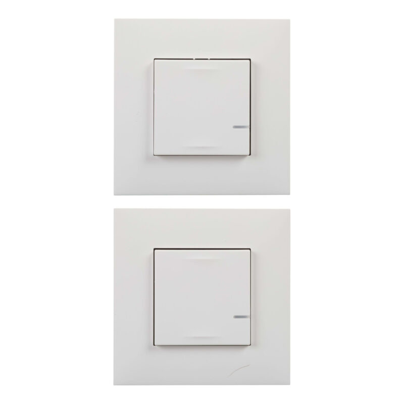 LEGRAND Valena Next with Netatmo - Kant-en-klare kit met Schakelaar + RF bediening Wit 741822