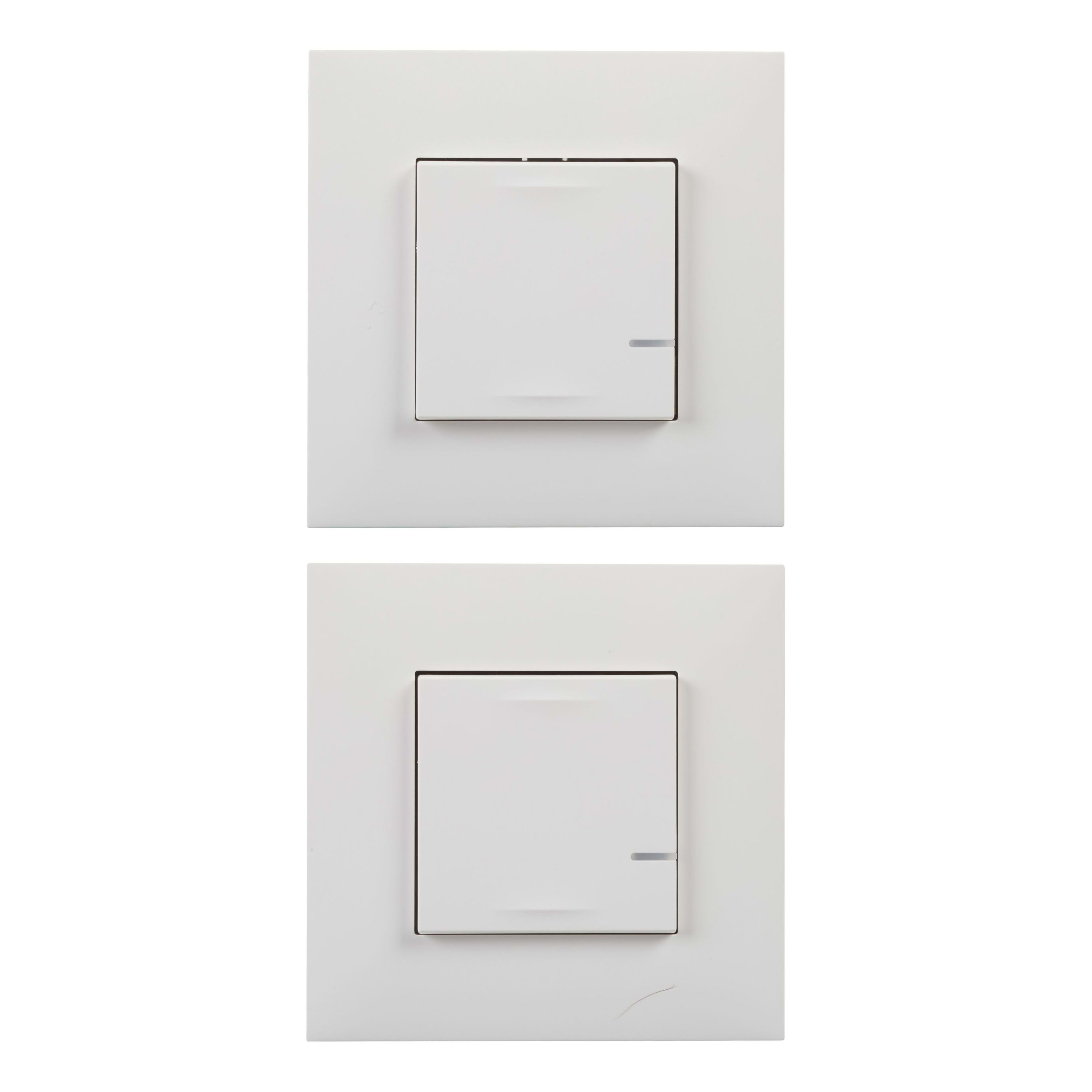 LEGRAND Valena Next with Netatmo - Kant-en-klare kit met Schakelaar + RF bediening Wit 741822