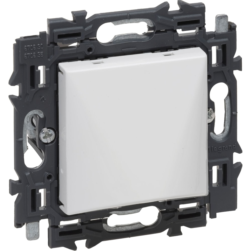 LEGRAND Valena Next kabeluitvoer mat wit 741981