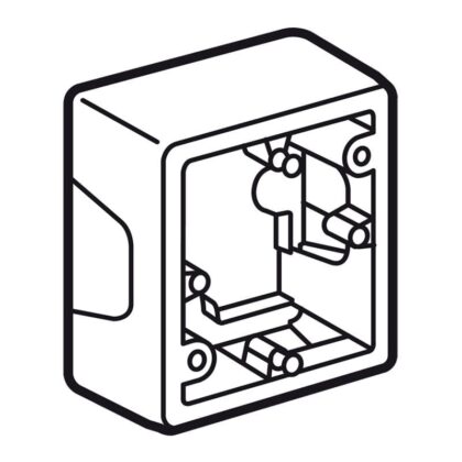 LEGRAND Val opbouwdoos voor 1 mechanisme - wit 776181