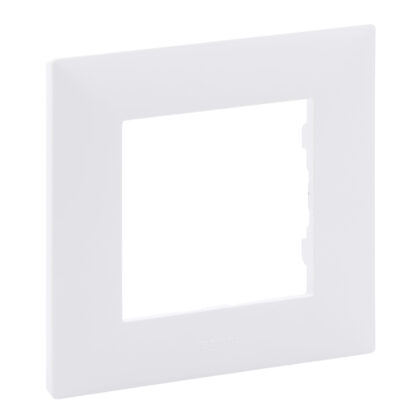 LEGRAND Niloé enkelv. afdekplaat wit NNP111WH