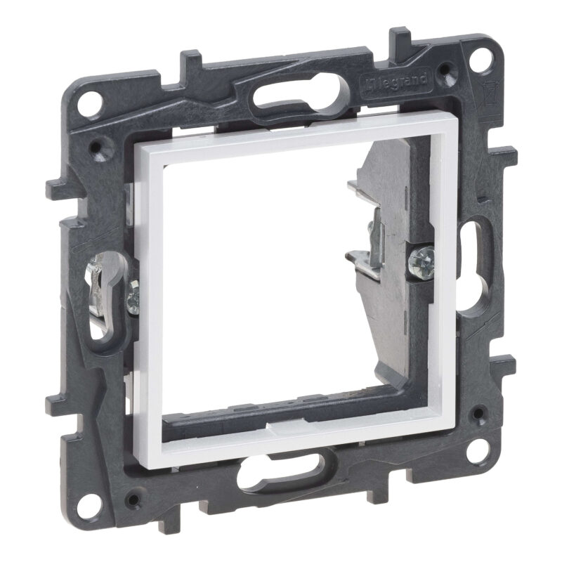 LEGRAND Niloé Mosaic adapter met spanklauwen - wit NNP172WH
