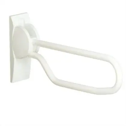 Linido opklapbare toiletbeugel lengte 900mm RVS wit LI2603.3904-02